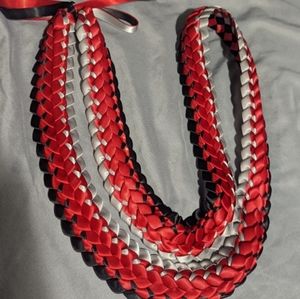 Double Braided ribbon lei